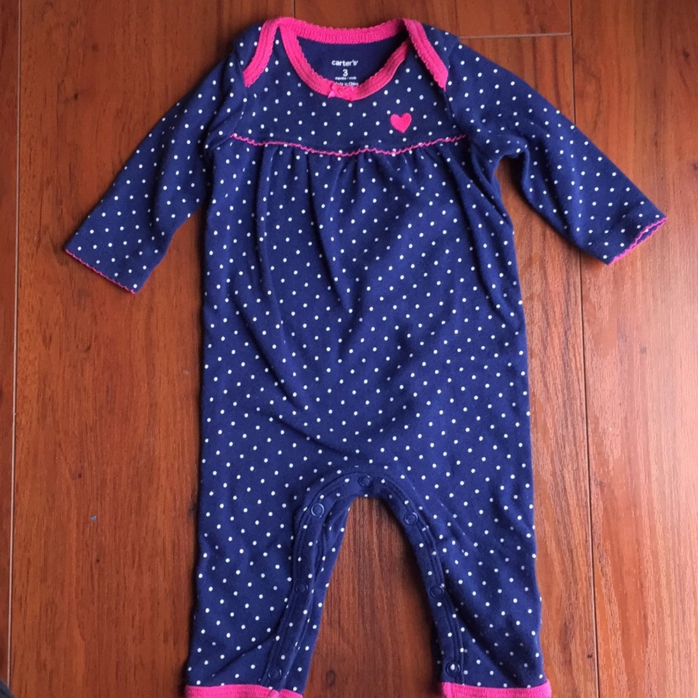 Carters one piece for baby girl